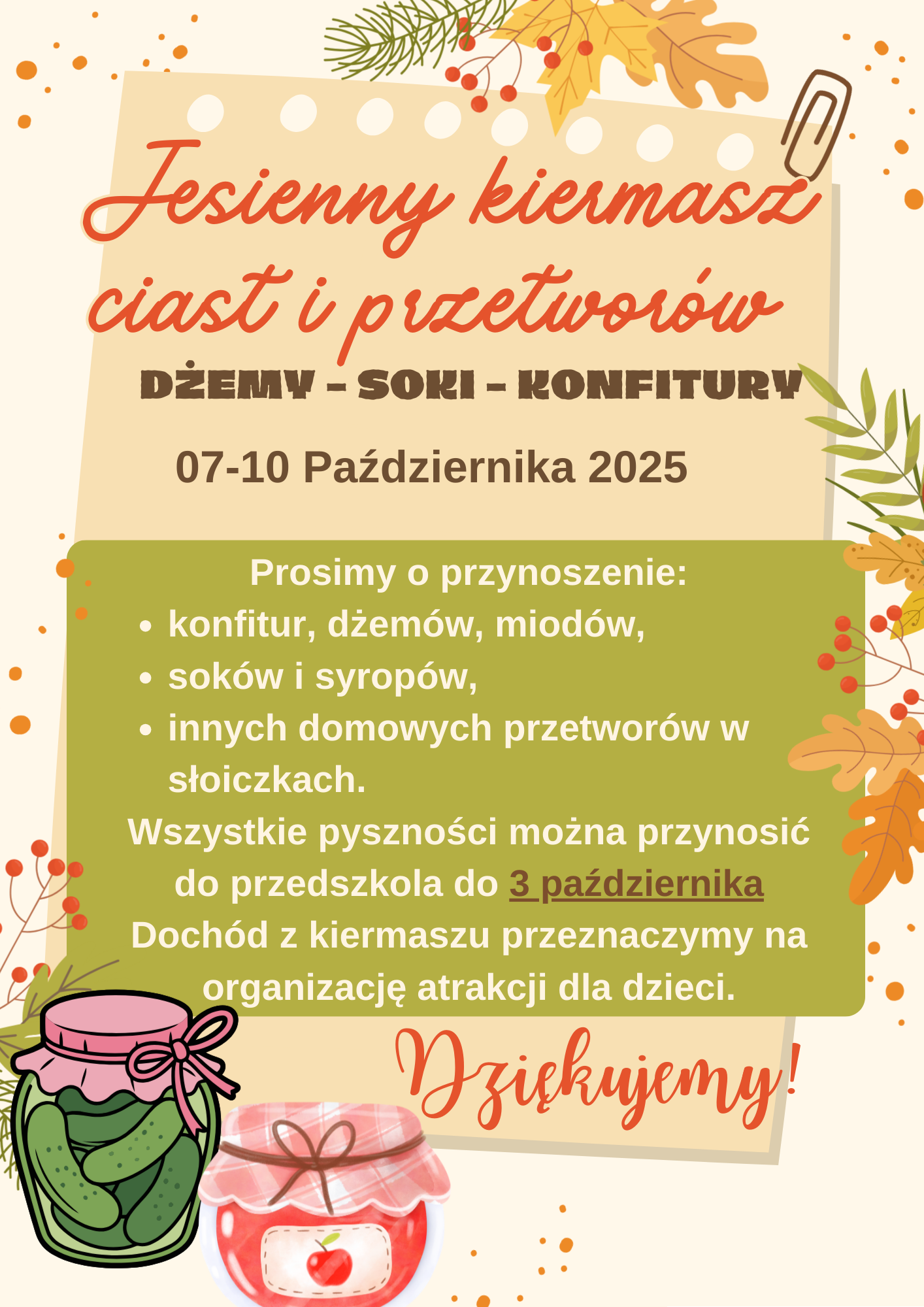 Orange And Yellow Illustrative Autumn Fair Poster (1)